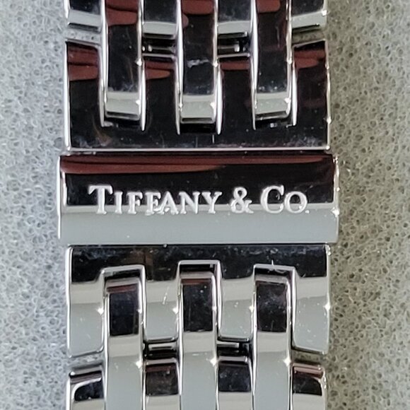 Tiffany & Co Sterling Stainless Steel Resonator Round Watch-Woman’s main image 4